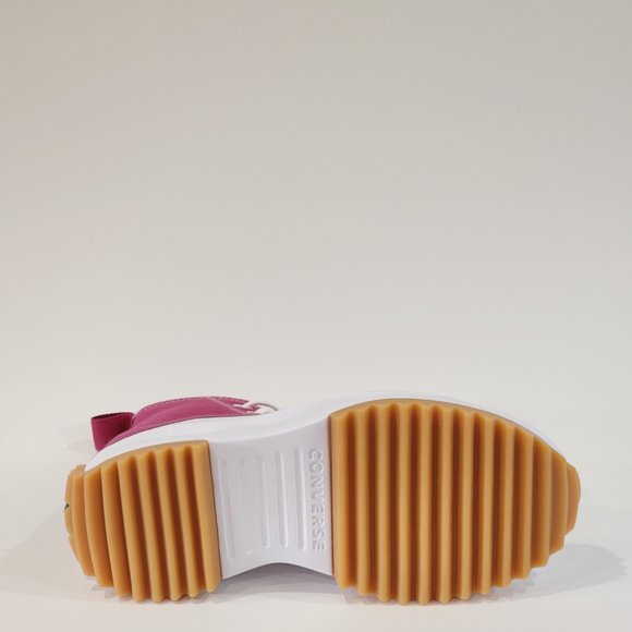 Converse Run Star Hike Hi 'Midnight Hibiscus' Pink Platform Sneakers 172362C NWT - Picture 4 of 6